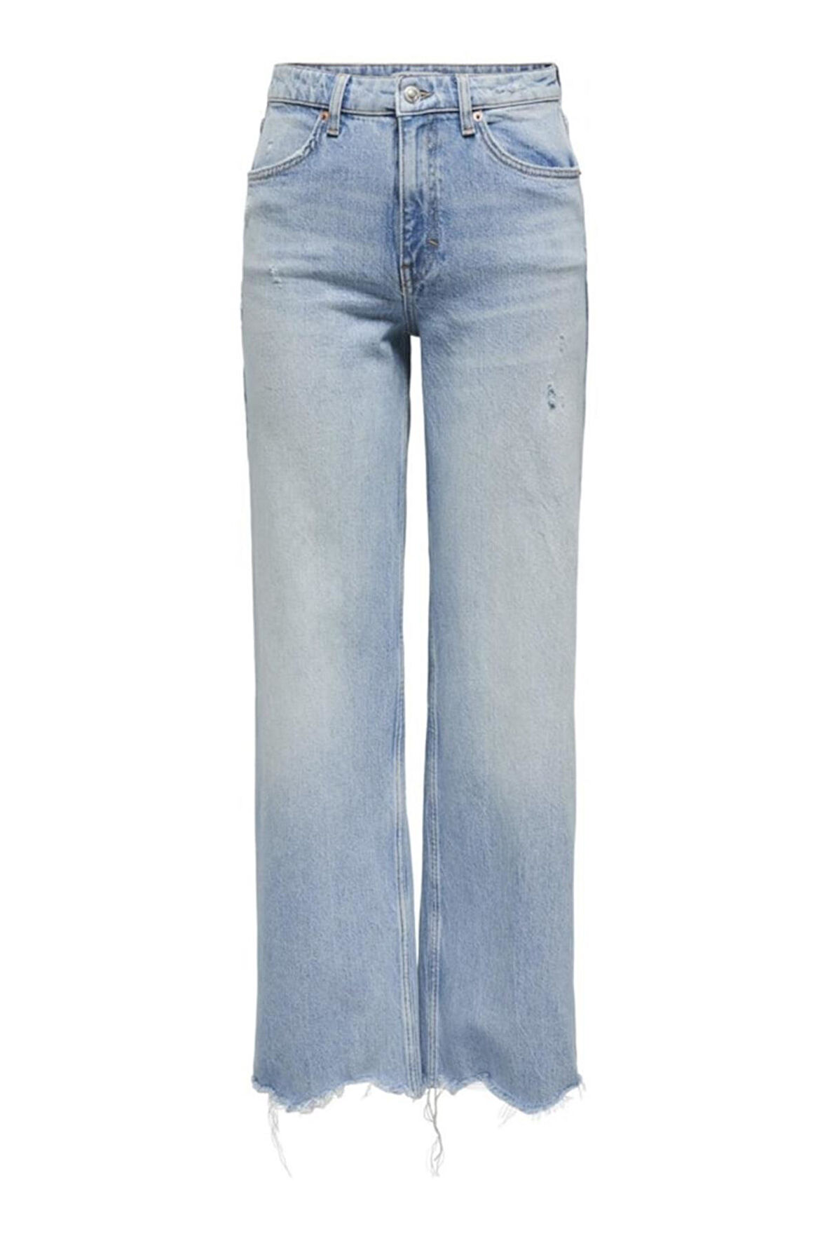 ONLJUICY HW WIDE DES DNM JEANS DOT AÇIK MAVİ 