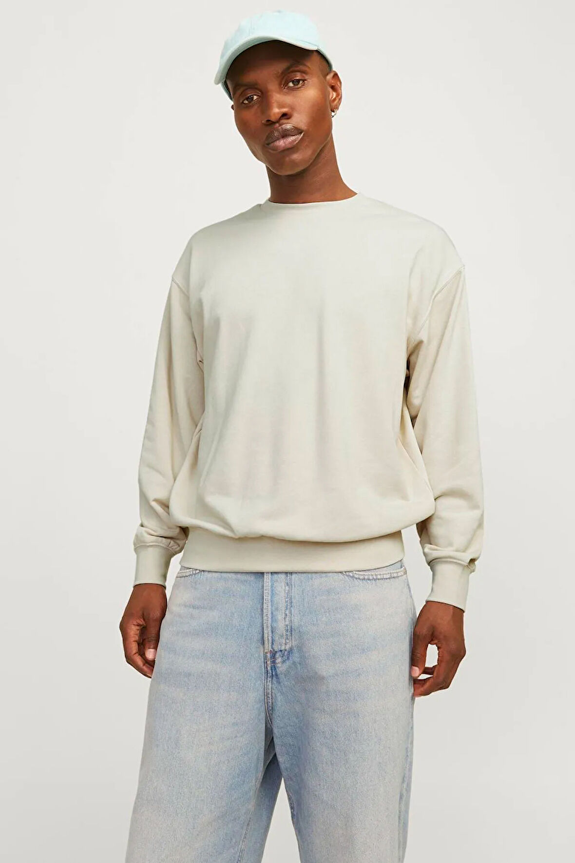 Jack & Jones Erkek Krem Sweatshırt (Model Kodu: 12257853 )