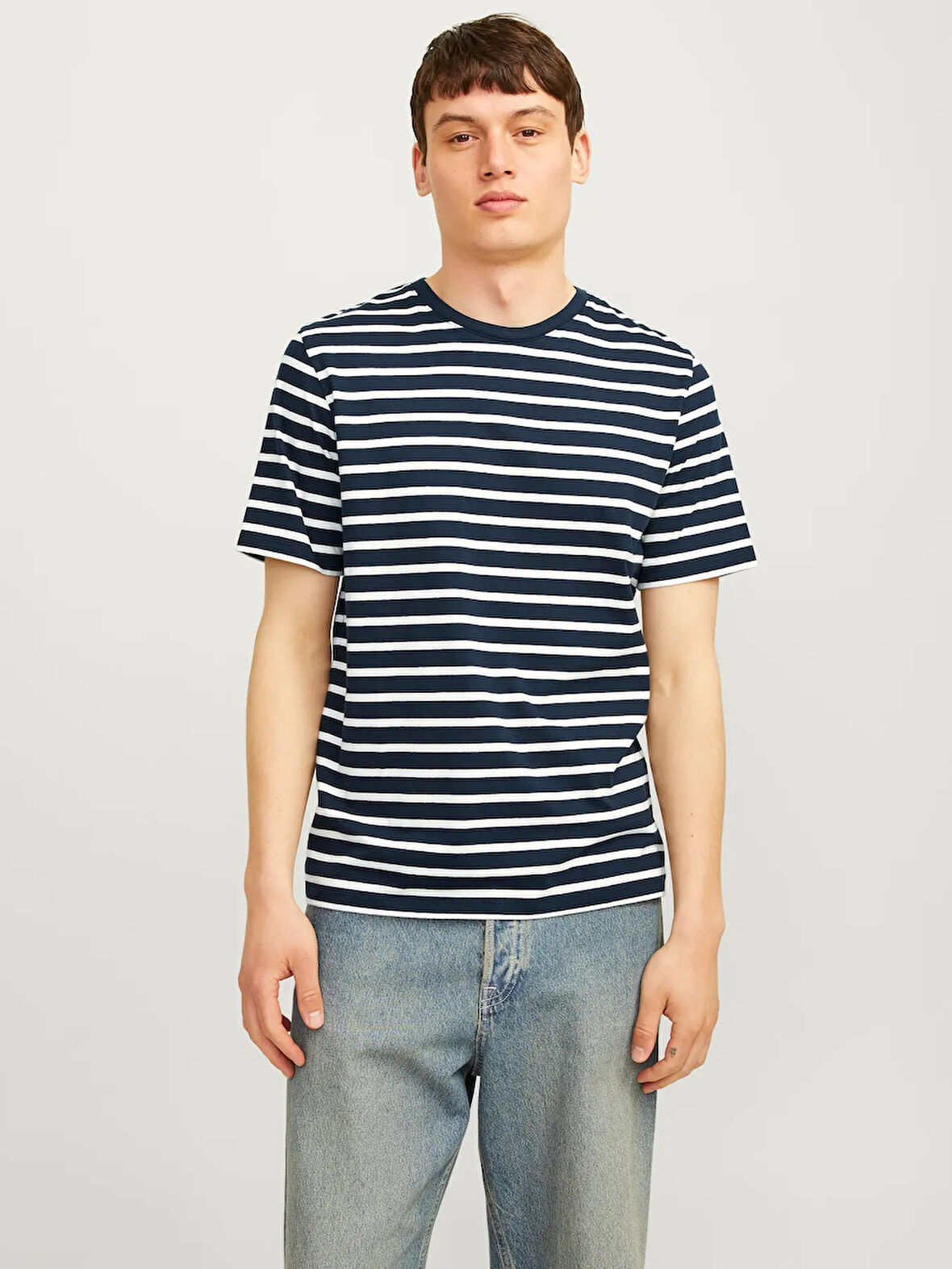 Jack&Jones Jjeorganic Basic Tee Ss O-Neck Noos Erkek T-shirt 12156101