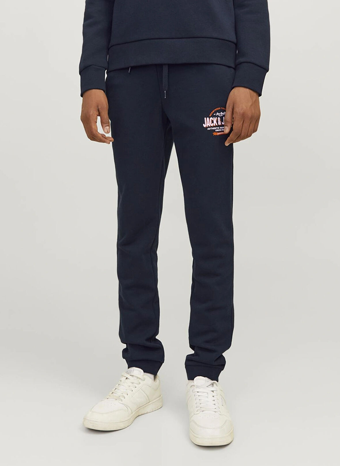 Jack & Jones Lastikli Paça Lacivert Erkek Çocuk Eşofman Altı 12258850