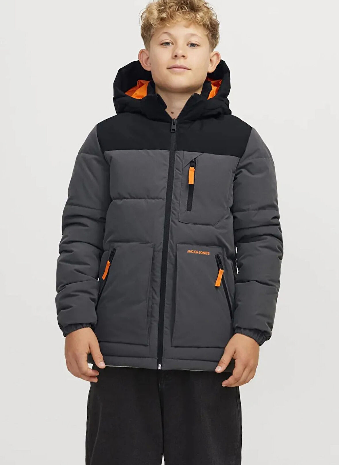 Jack & Jones Füme Erkek Şişme Mont 12258547