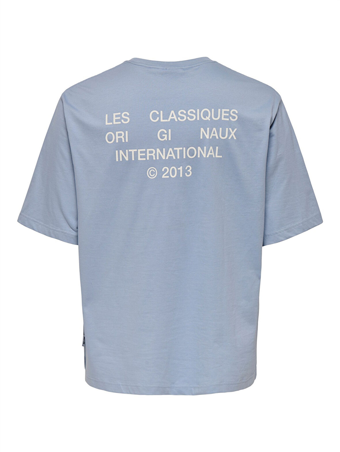 ONSLES CLASSIQUES RLX PRINT SS TEE Erkek Mavi T-Shirt - 22030601