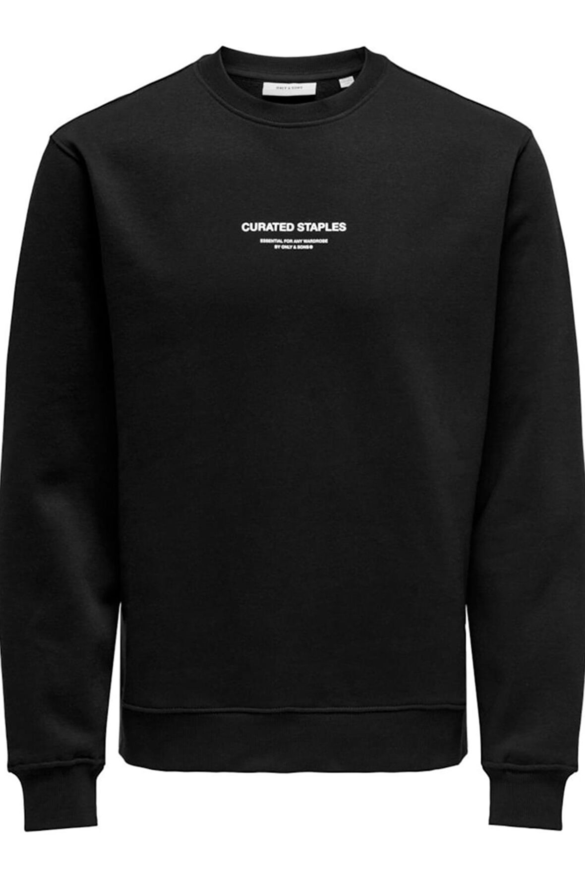 ONSCURATED REG CREW NECK SWEAT SİYAH 22030923