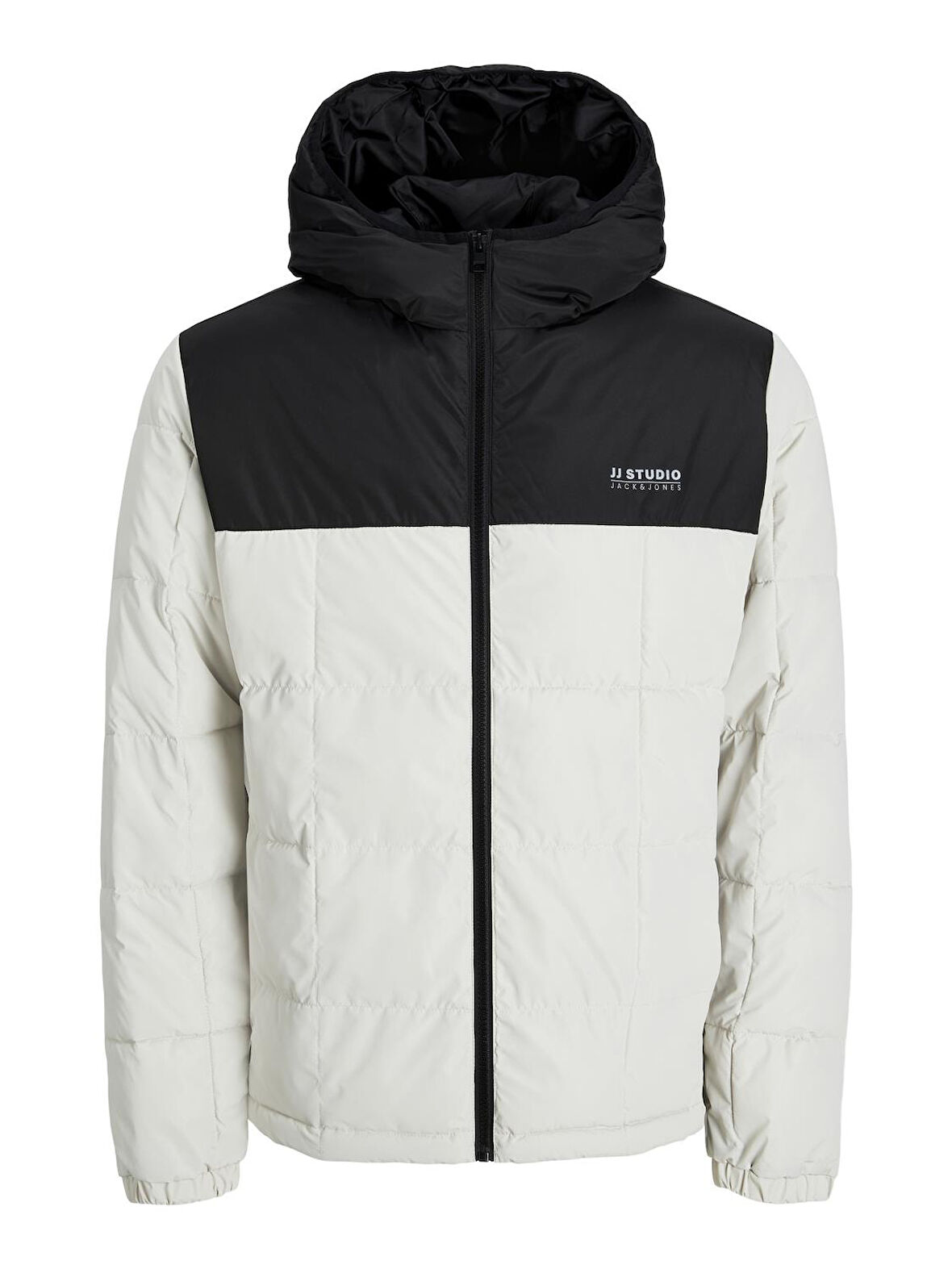 JJBEN SQUARE HOOD JACKET Moonbeam