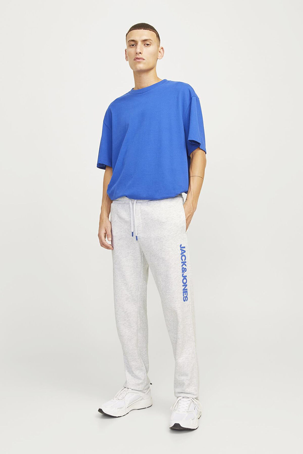 JPSTGORDON JJALVIS SWEAT PANTS NAF BEYAZ12258477