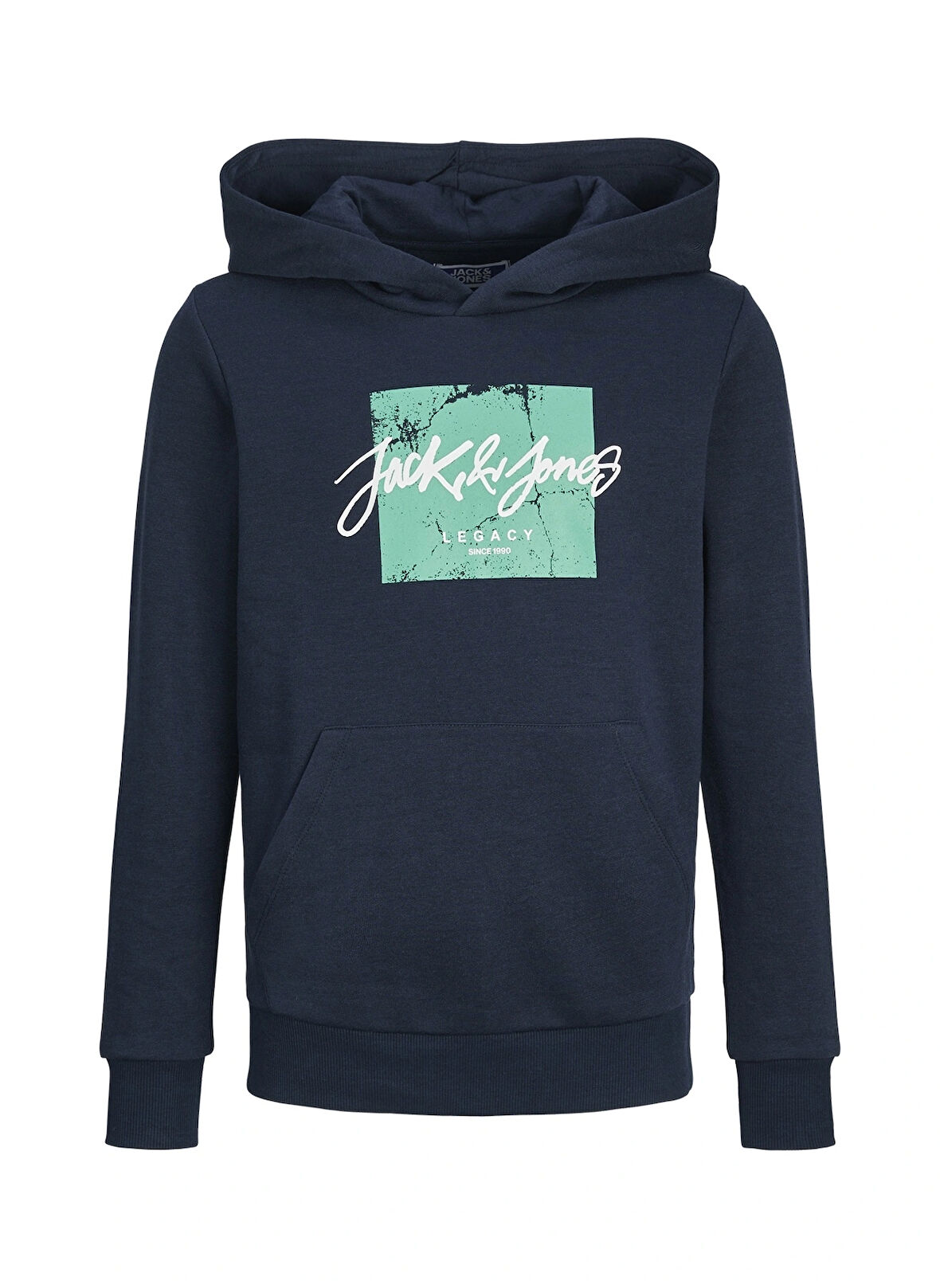 Jack & Jones Baskılı Erkek Çocuk Lacivert Sweatshırt 12259861