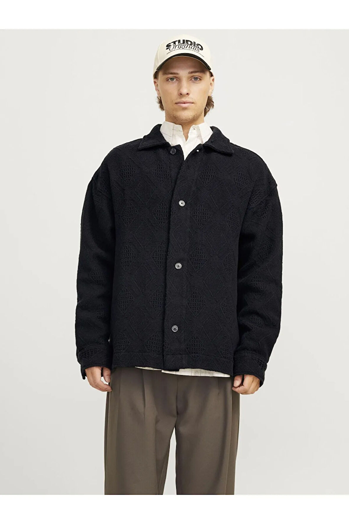 Jack & Jones Erkek Siyah Gömlek (Model Kodu: 12266258 )