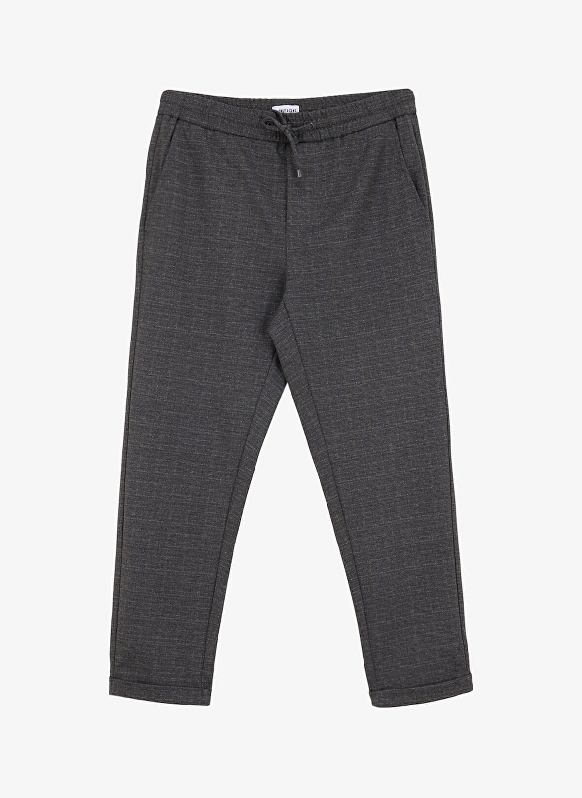 Only & Sons Normal Bel Normal Siyah Erkek Chino Pantolon ONSLINUS CROP TAP 020941 PANT