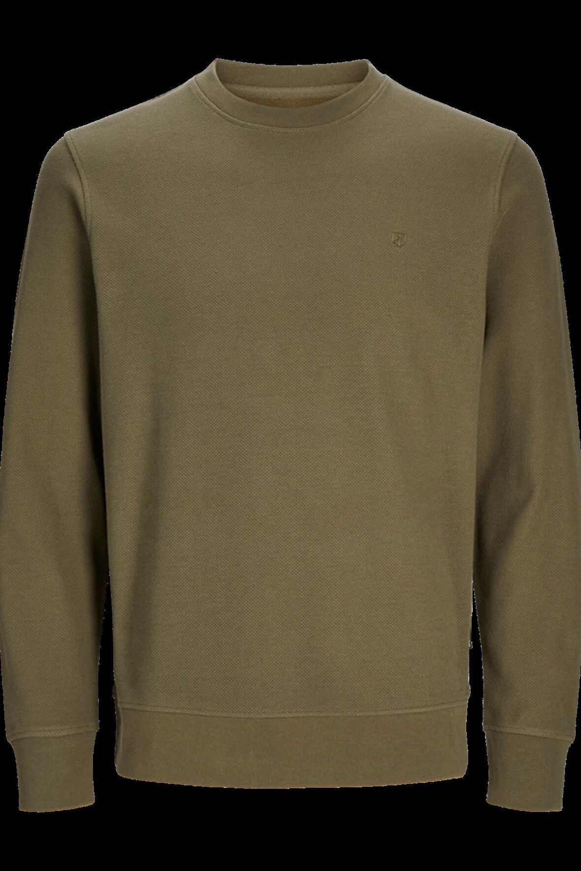 JPRBLAROWAN STRUCTURED SWEAT CREW NECK HAKİ12259351