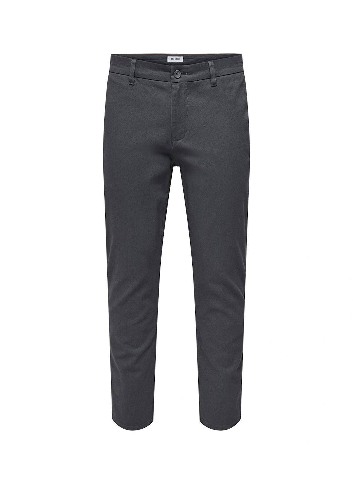 Only & Sons Normal Bel Dar Paça Dar Antrasit Erkek Pantolon ONSNICKY PETE SLIM 0241 PANT
