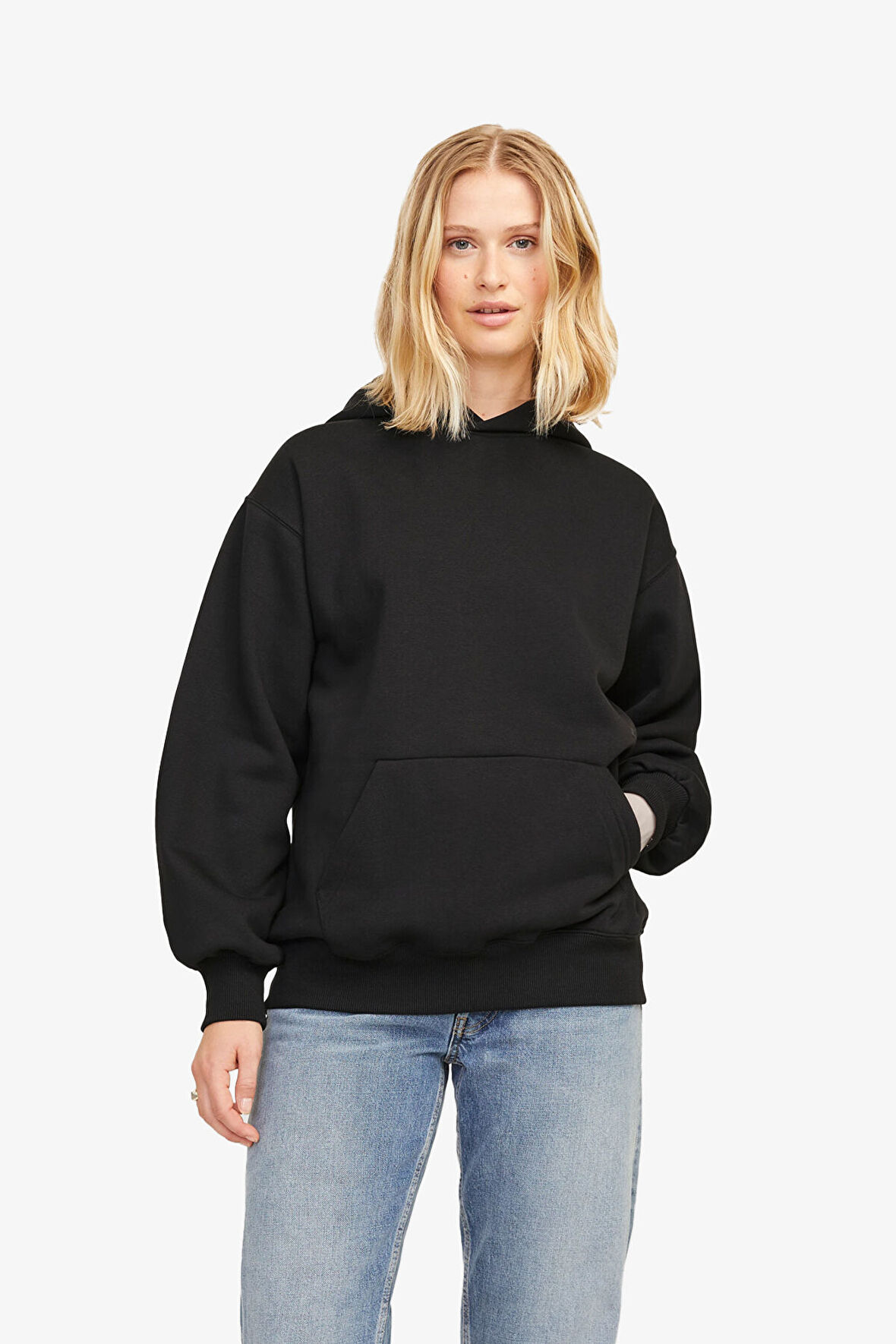 JJXX Jxjasmin Kadın Siyah Sweatshirt 12262475-Black