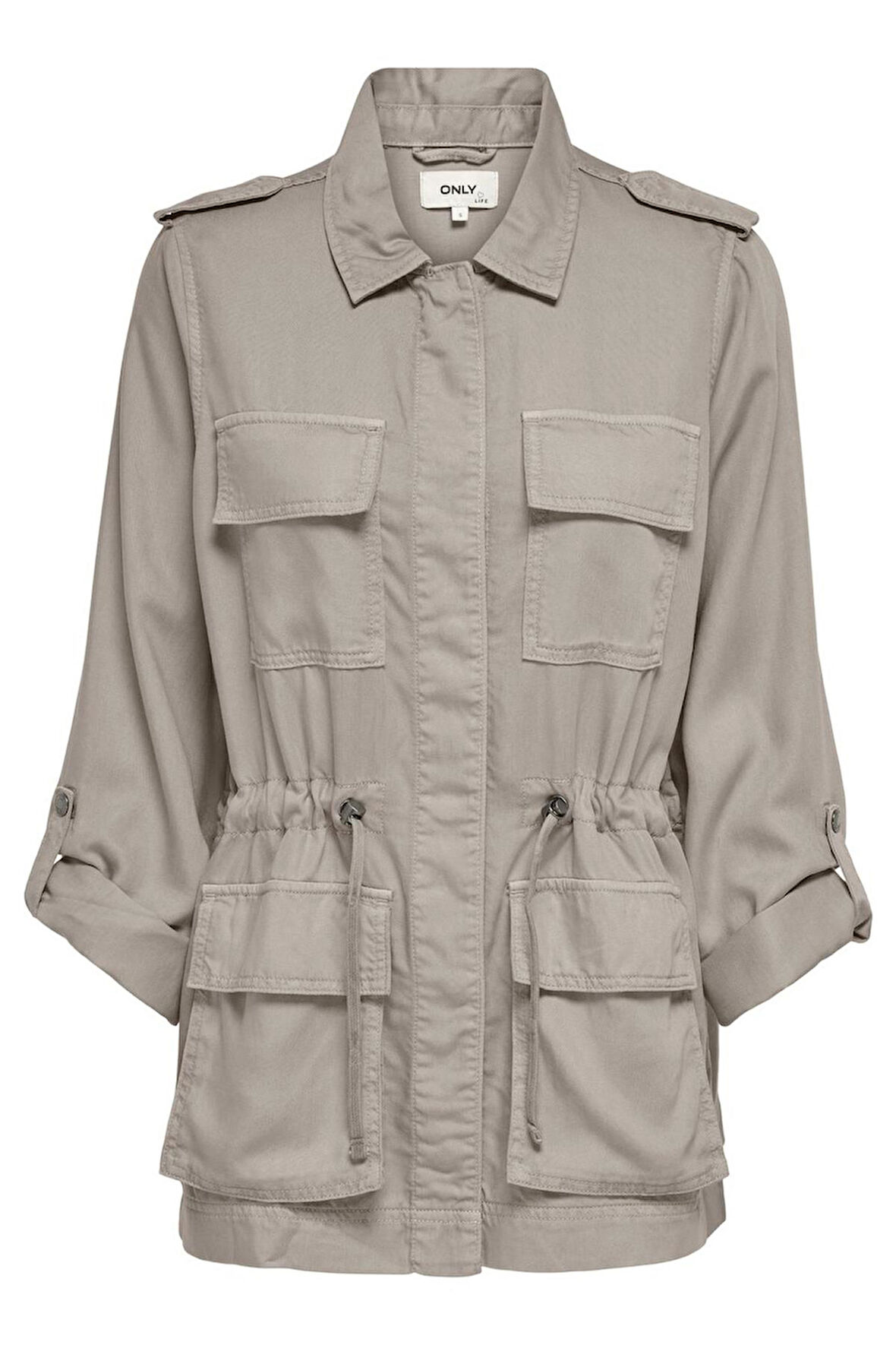 ONLKENYA B LIFE UTILITY JACKET CC OTW BEJ
