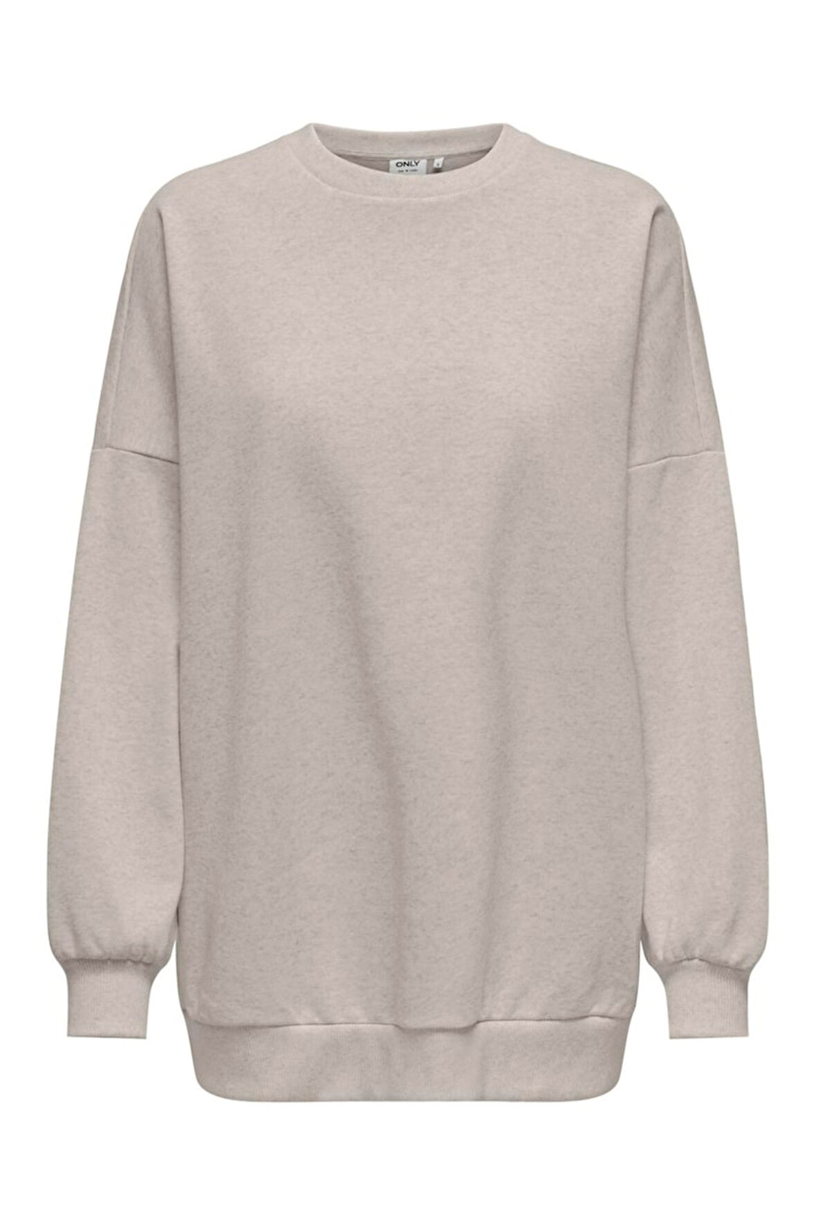 ONLDAZE L/S OVERSIZE O-NECK SWT Kadın Bej Sweatshirt - 15335172