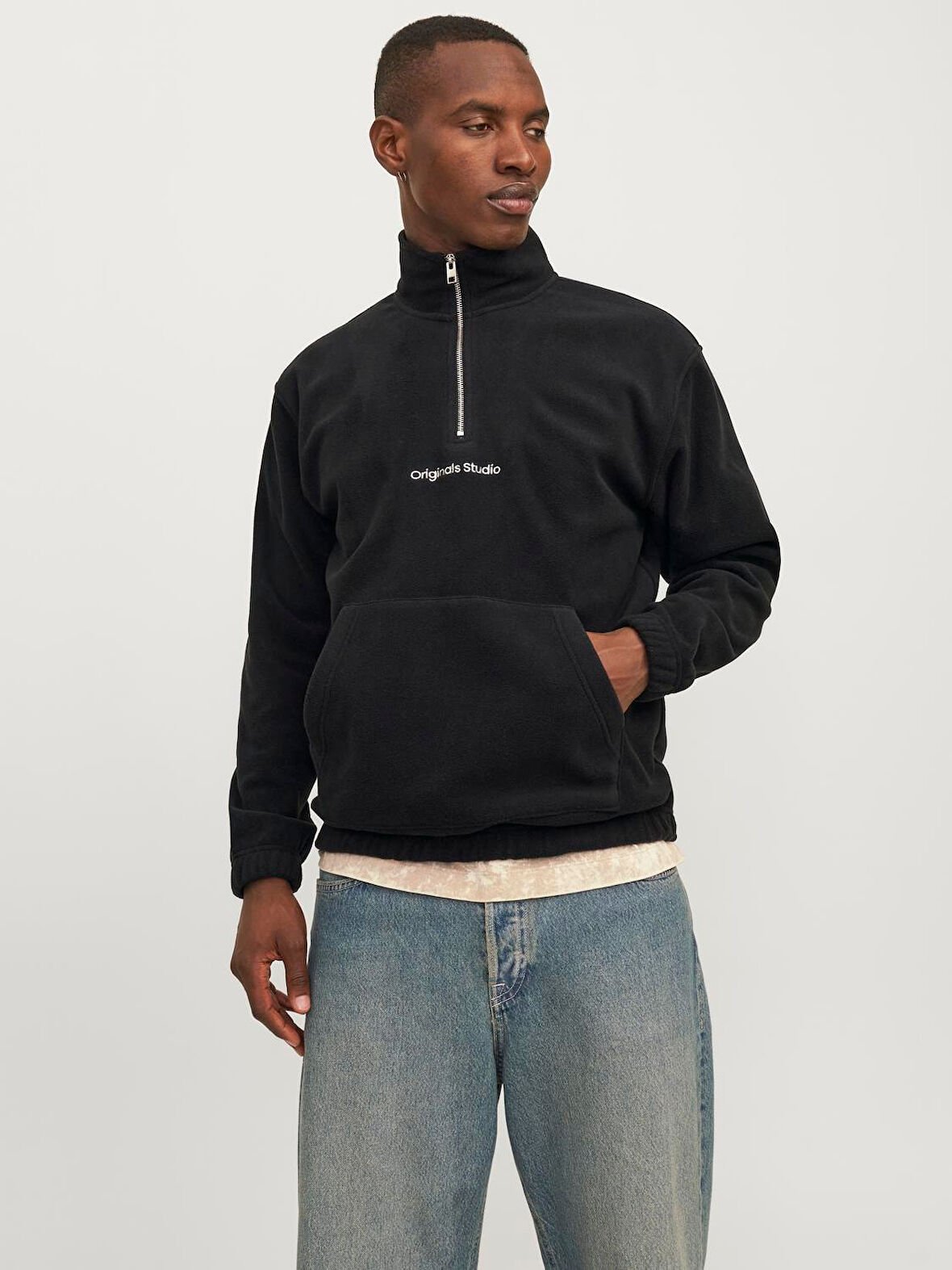 Jack & Jones Jorvesterbro Fleece Erkek Sweatshirt