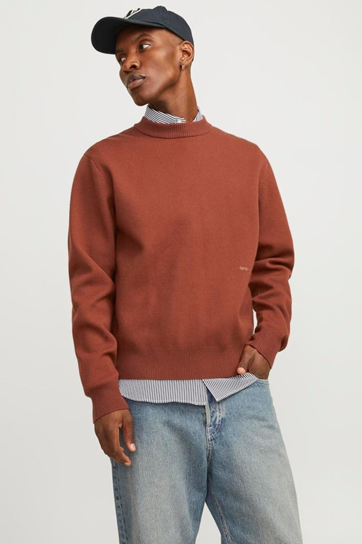 JORVESTERBRO KNIT CREW NECK SN KİREMİT12261852 