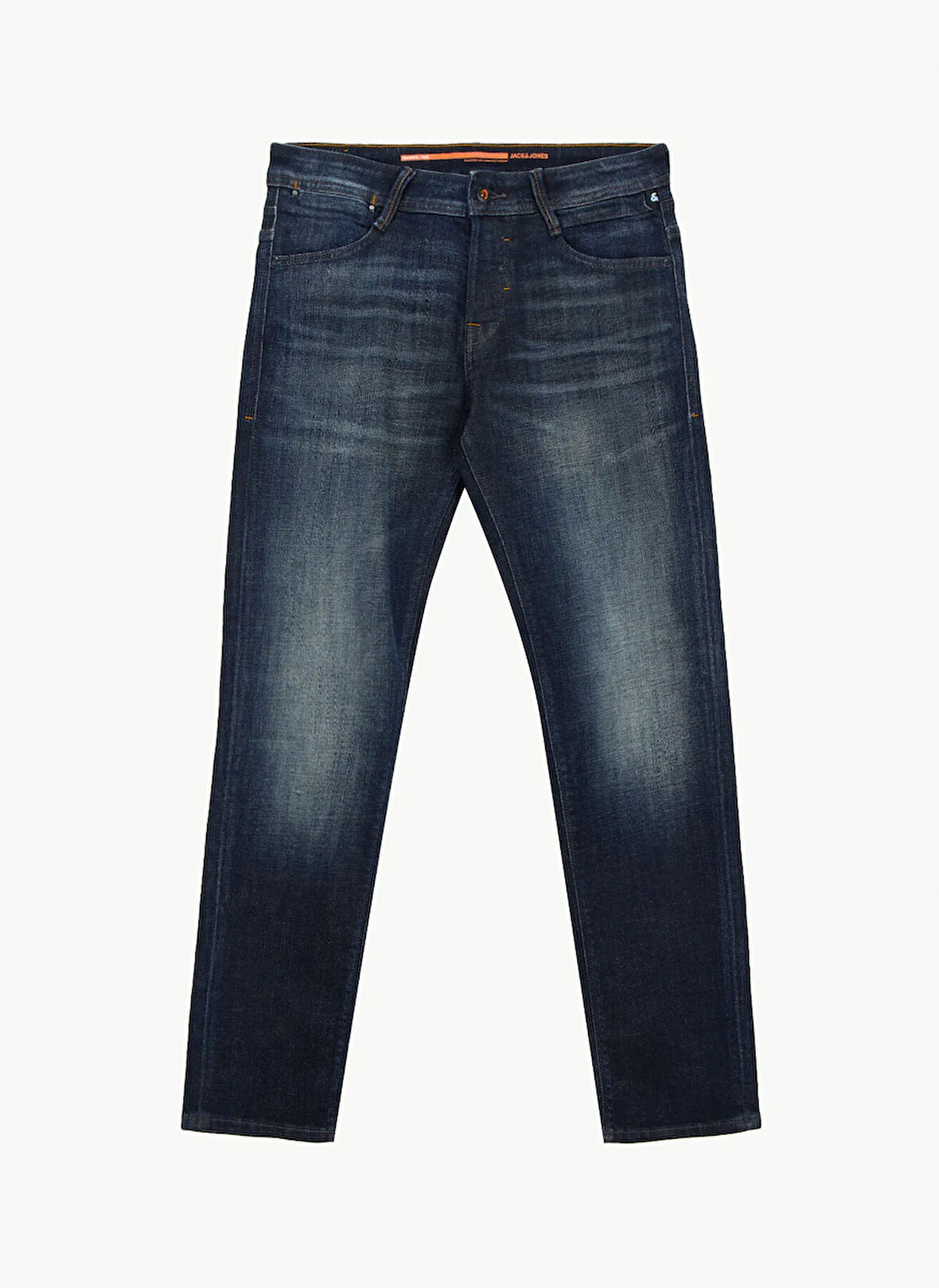 Jack & Jones Normal Bel Tapered Fit Mavi Erkek Denim Pantolon 12263530_JJIMIKE JJCADE GE 232 NOOS