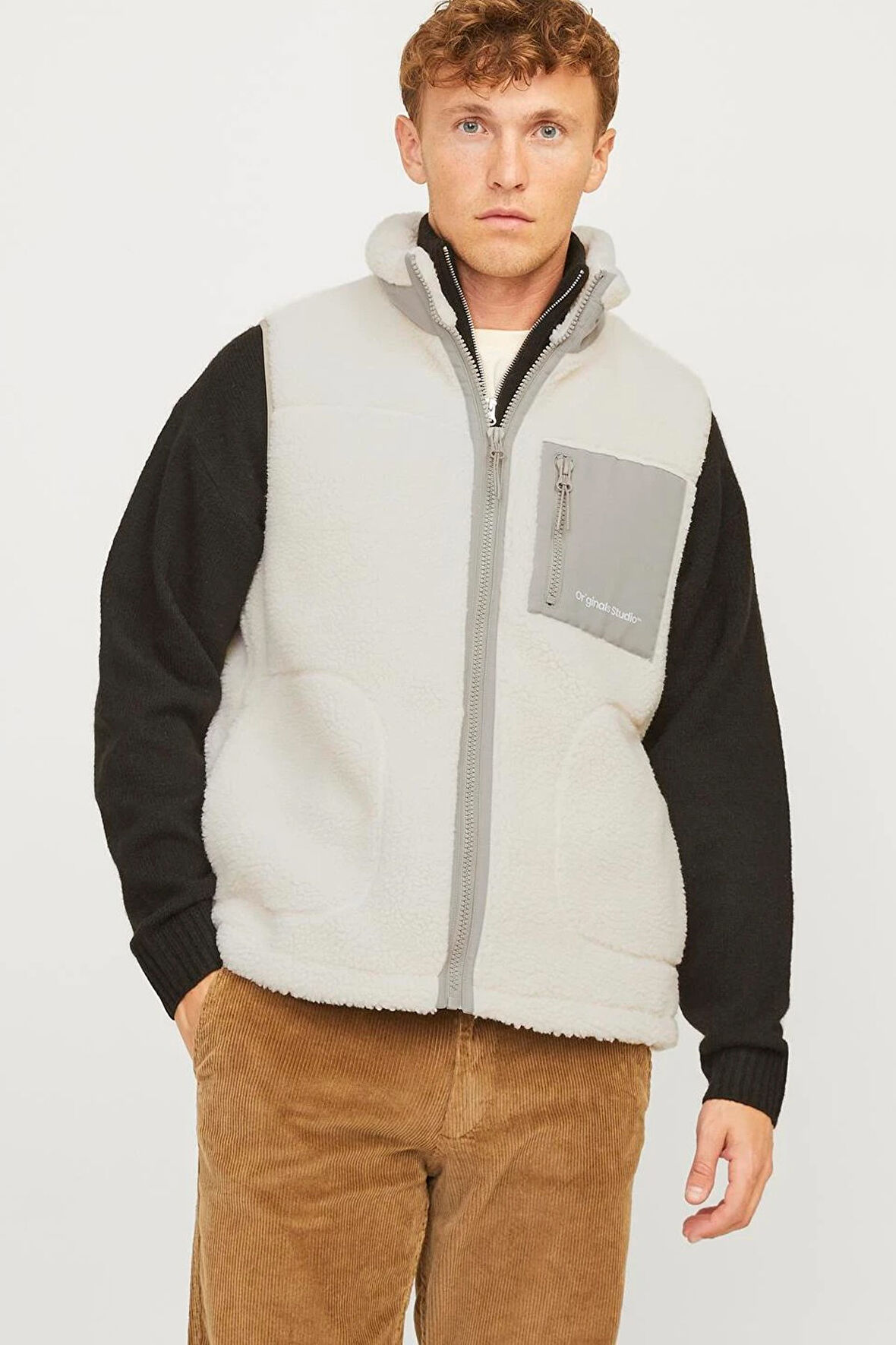 Jack & Jones Jorvesterbro Teddy Bodywarmer Yelek 12260453