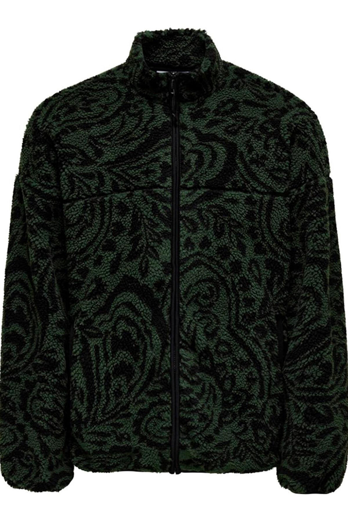 ONSBANKS RLX FULL ZIP HIGH NECK YEŞİL22031462