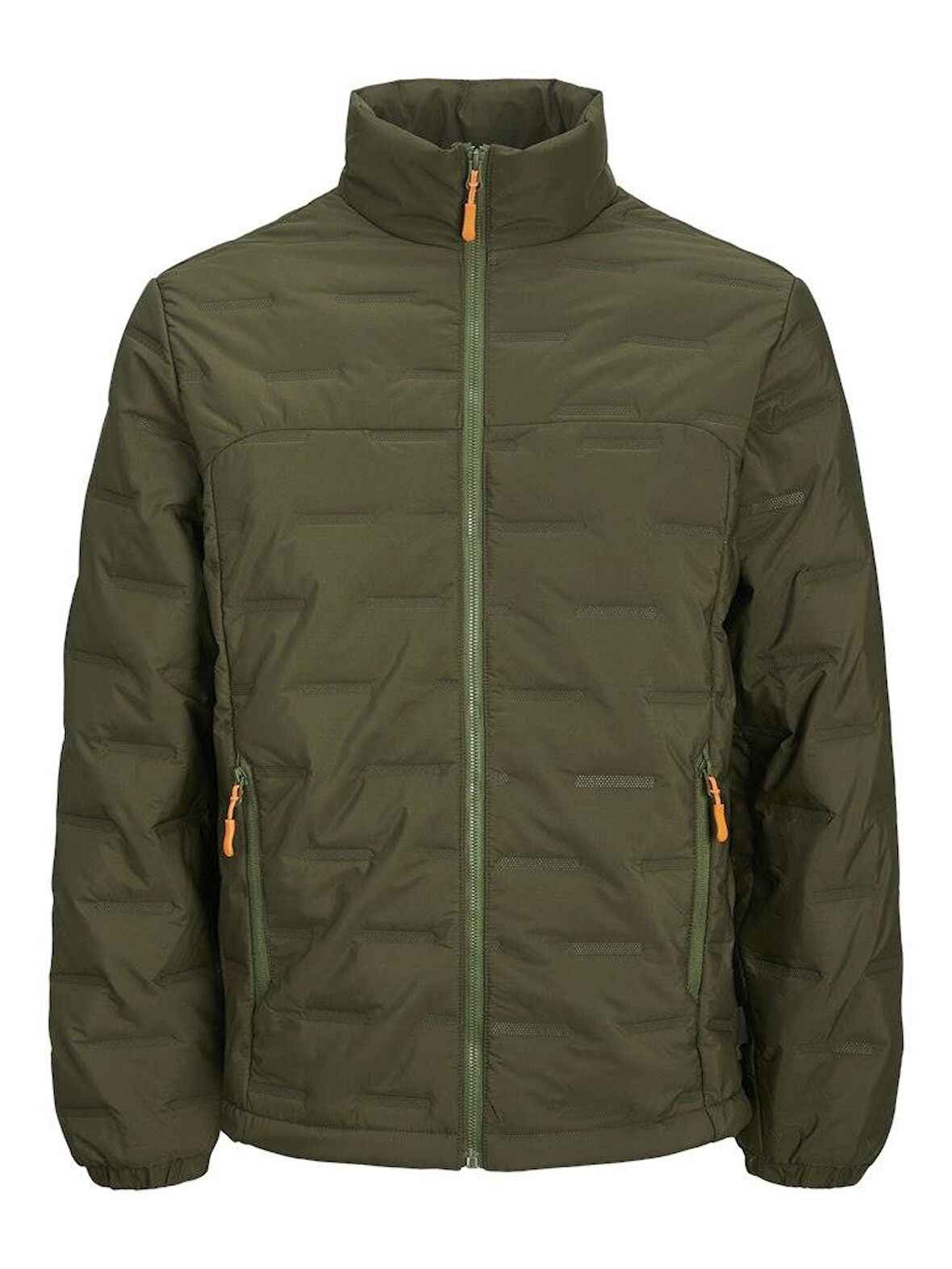 JCOSONIC STAND COLLAR JACKET Forest