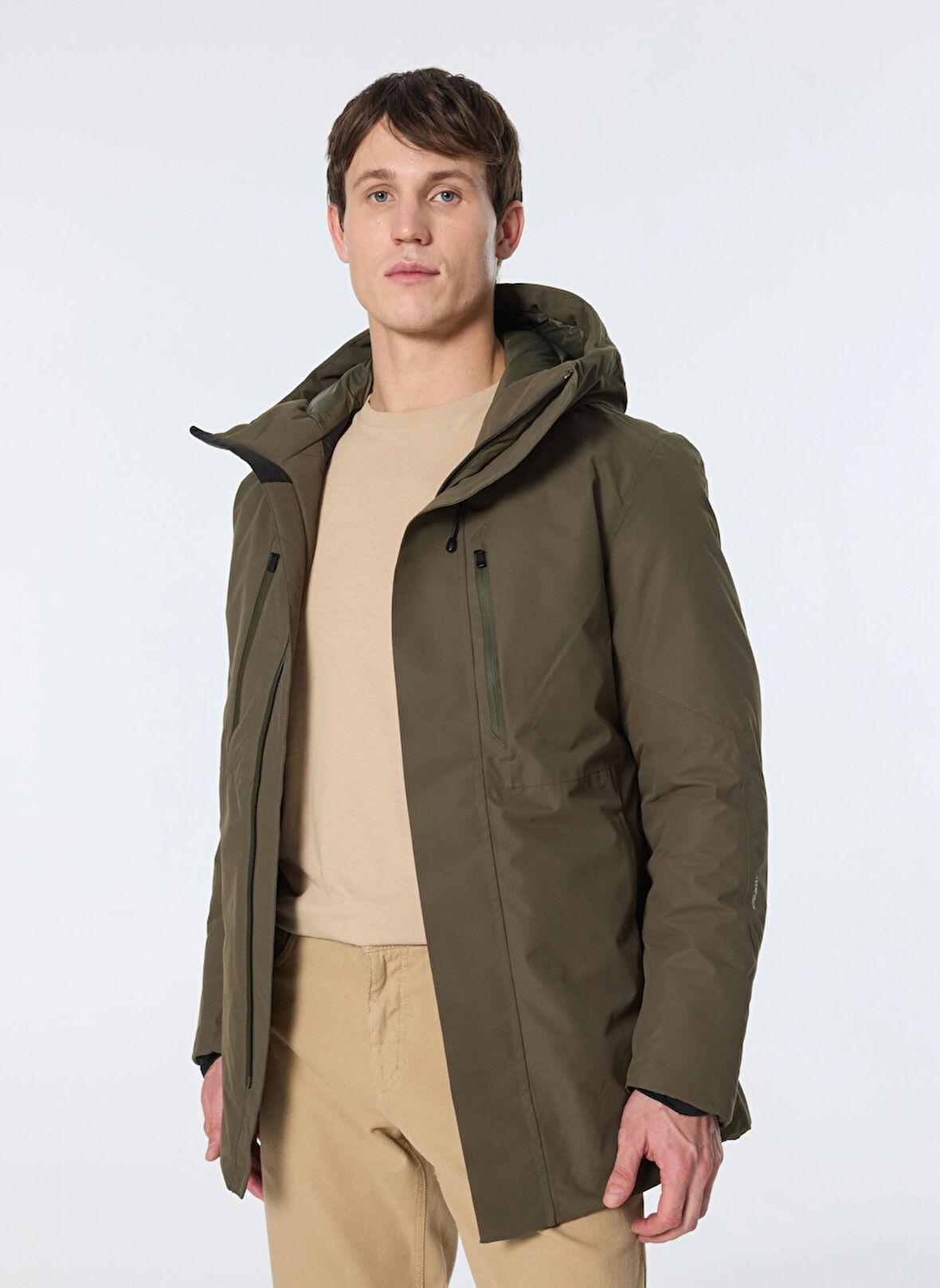 Jack & Jones Kahve Erkek Mont 12264839_JCOALASKA TECH PARKA