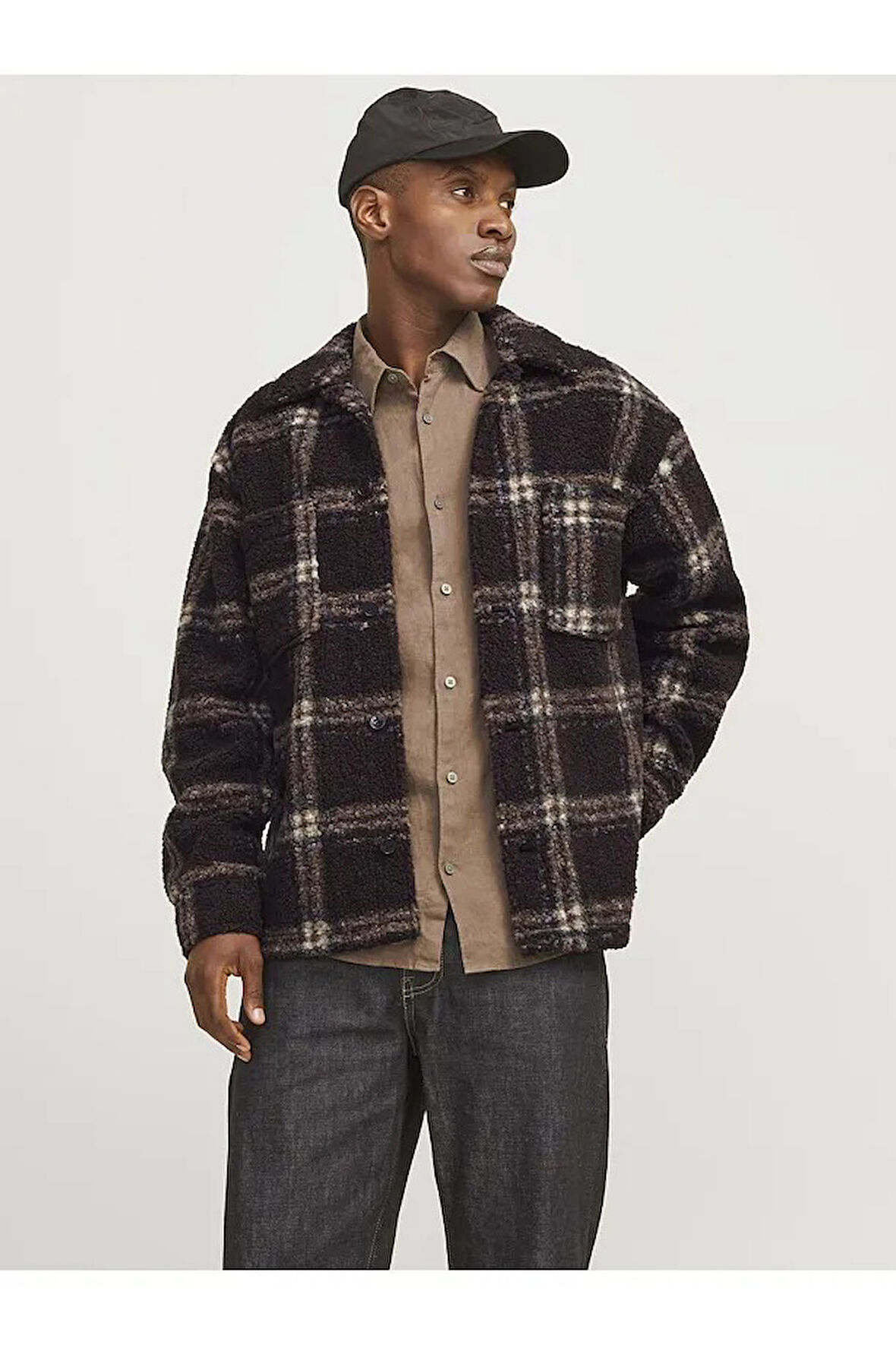 Jack & Jones Erkek Kahverengi Ceket 12266269