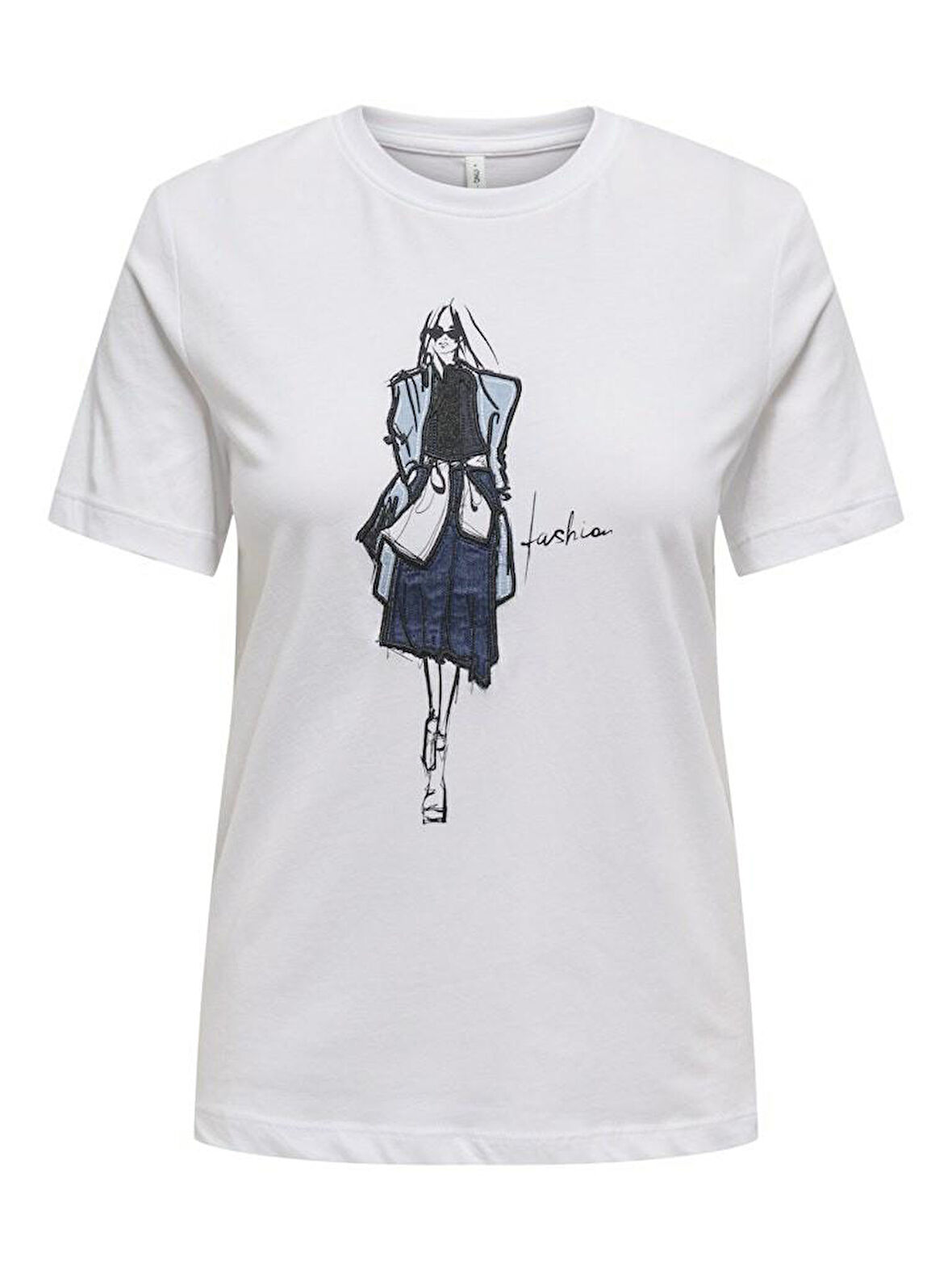 Only Emma Lıfe Regular Fit Kadın Tişört 15329752