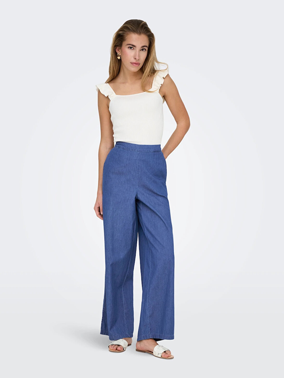 Only Onlnova Azure Chiara Kadın Denim Pantolon 15343011