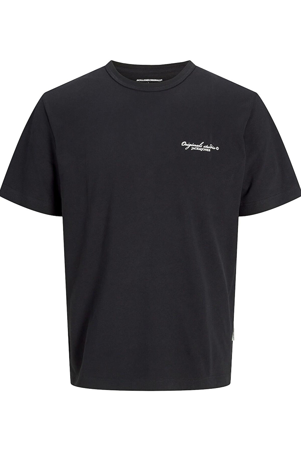 JORBOSTON CHEST BRANDING TEE SS CN SİYAH