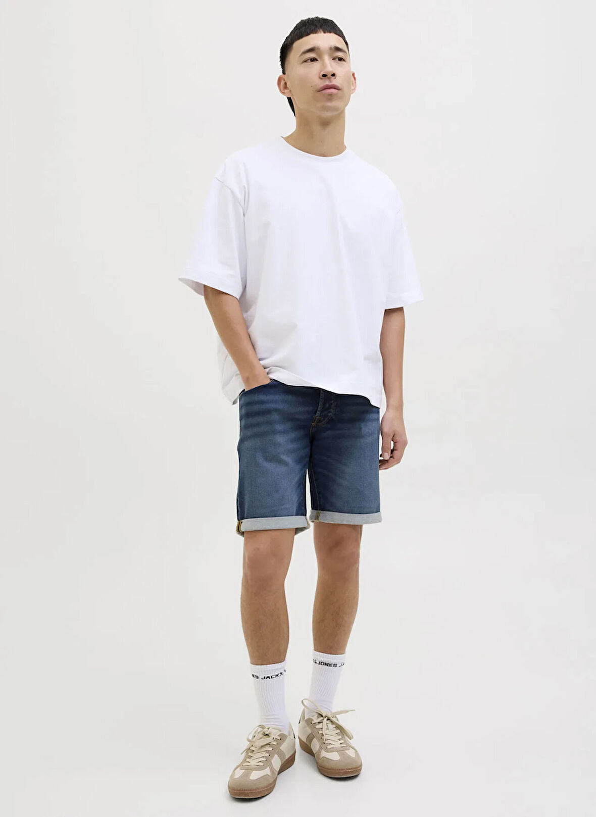 Jack & Jones Denim Şort, S, Mavi