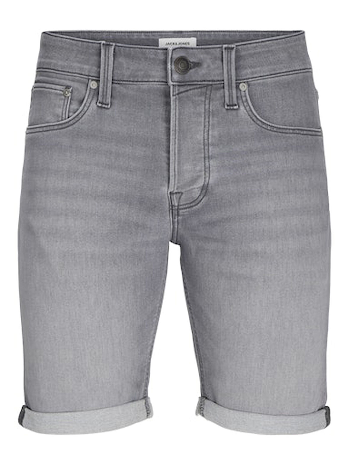 JACK JONES Erkek Grey Denim Şort 12269502