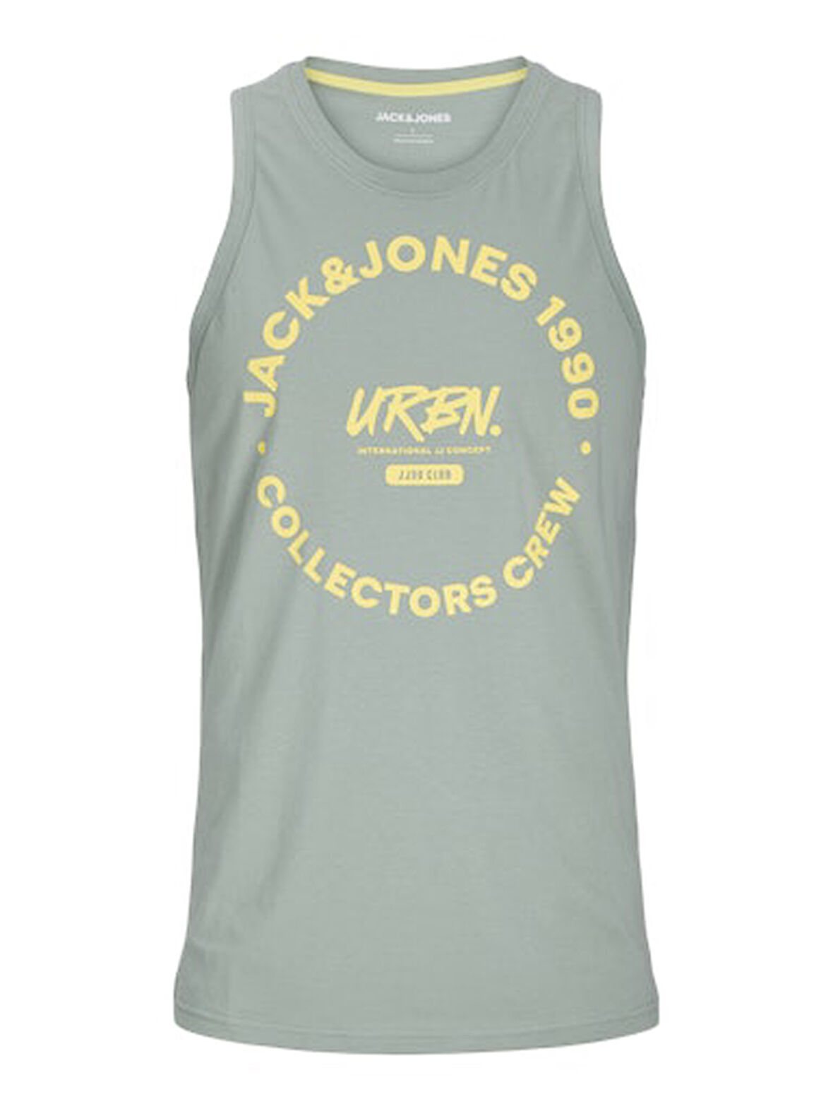 JACK JONES Erkek Yeşil Tanktop 12270462