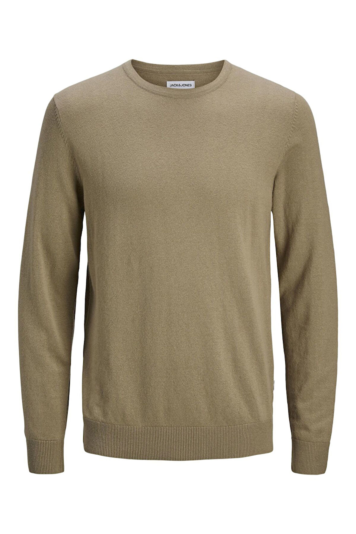 Jack & Jones Erkek Bej İnce Triko Kazak - 12208364