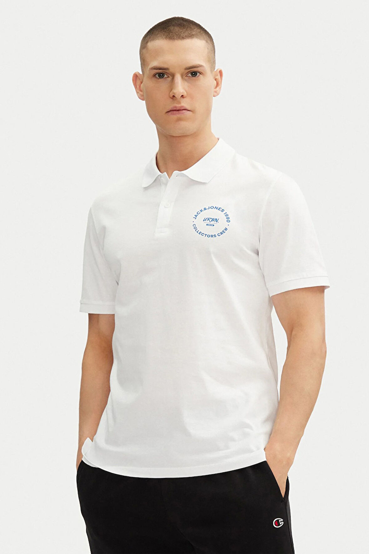 Jack & Jones Jjsimon Erkek Polo Yaka Tişört
