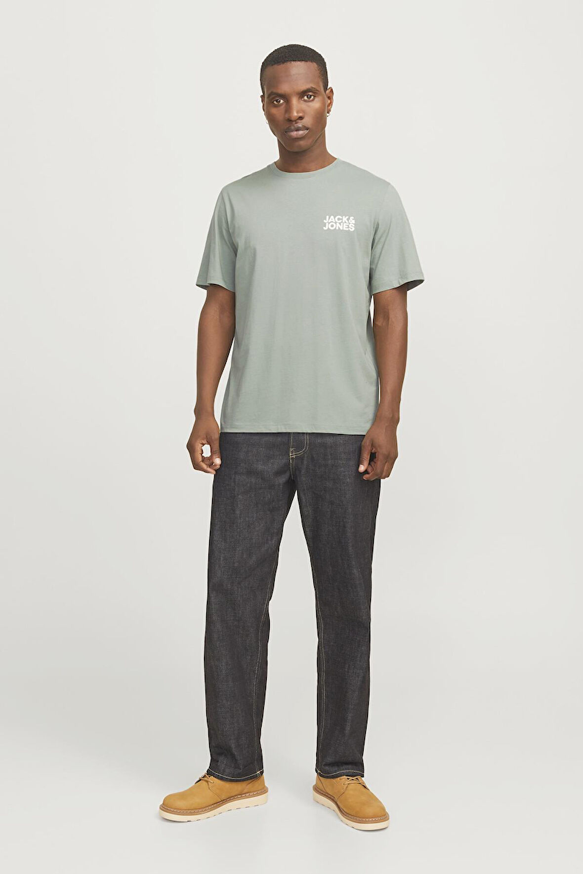 JJECORP LOGO TEE SS O-NECK NOOS AÇIK YEŞİL 
