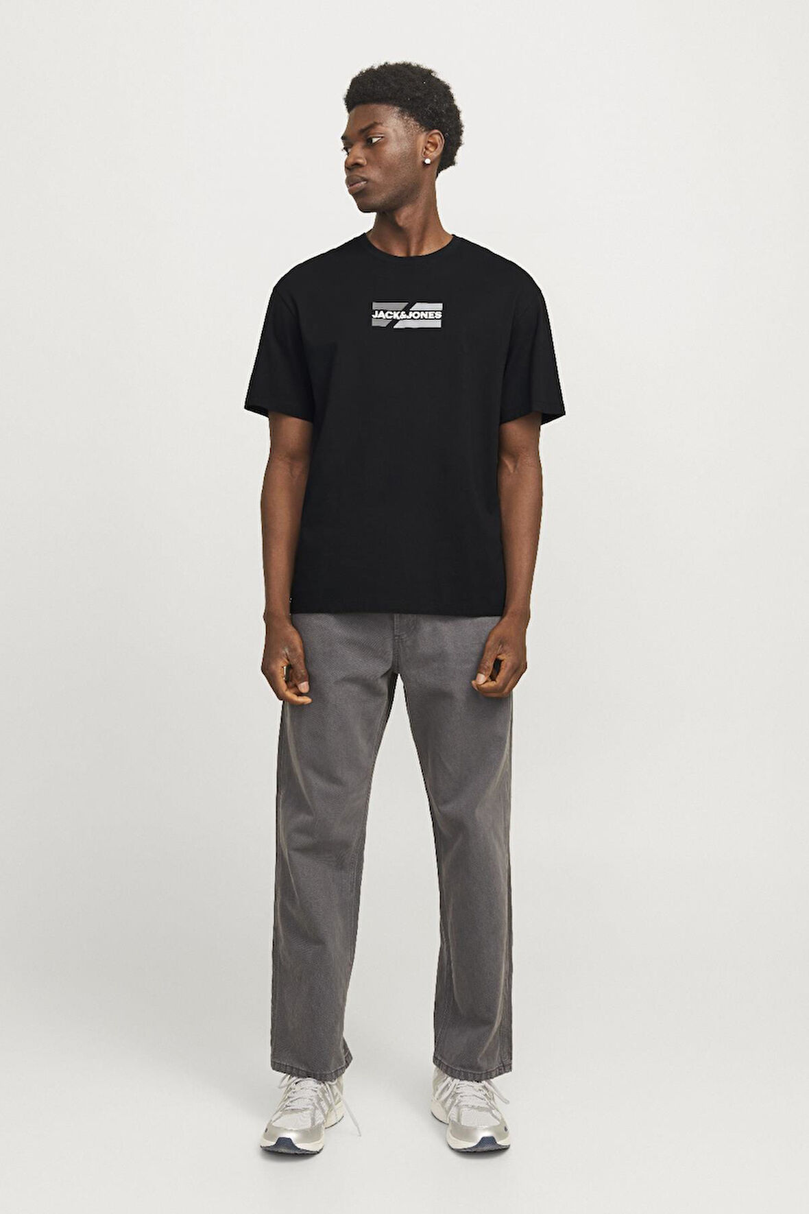 JJECORP GRAPHIC TEE  SS O-NECK NOOS SİYAH