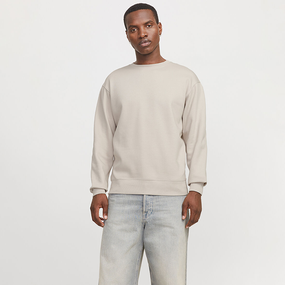 Jack Jones Sweatshirt Star Basic Crew Neck
