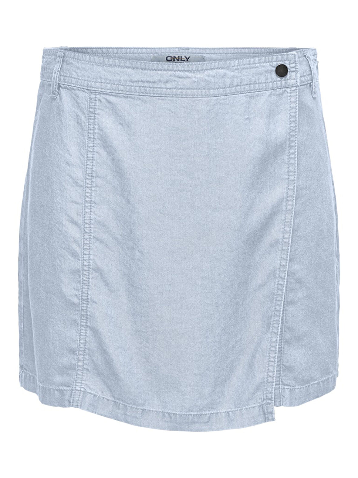 Only Kadın Mid Waist Mavi Şort Etek  - 15337934