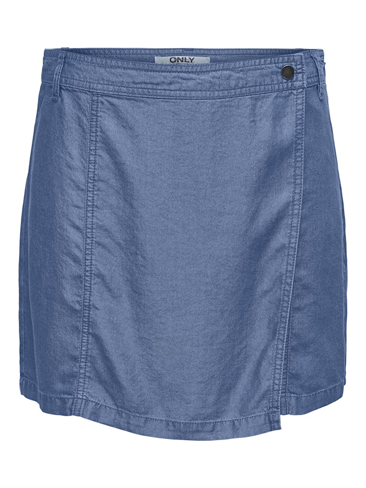 Only Kadın Mid Waist Lacivert Şort Etek - 15337934