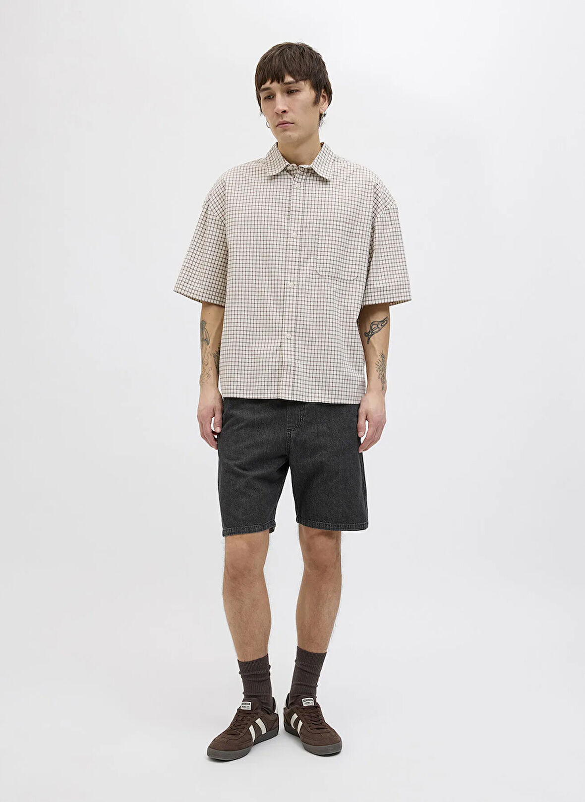 Jack & Jones Denim Şort, M, Siyah