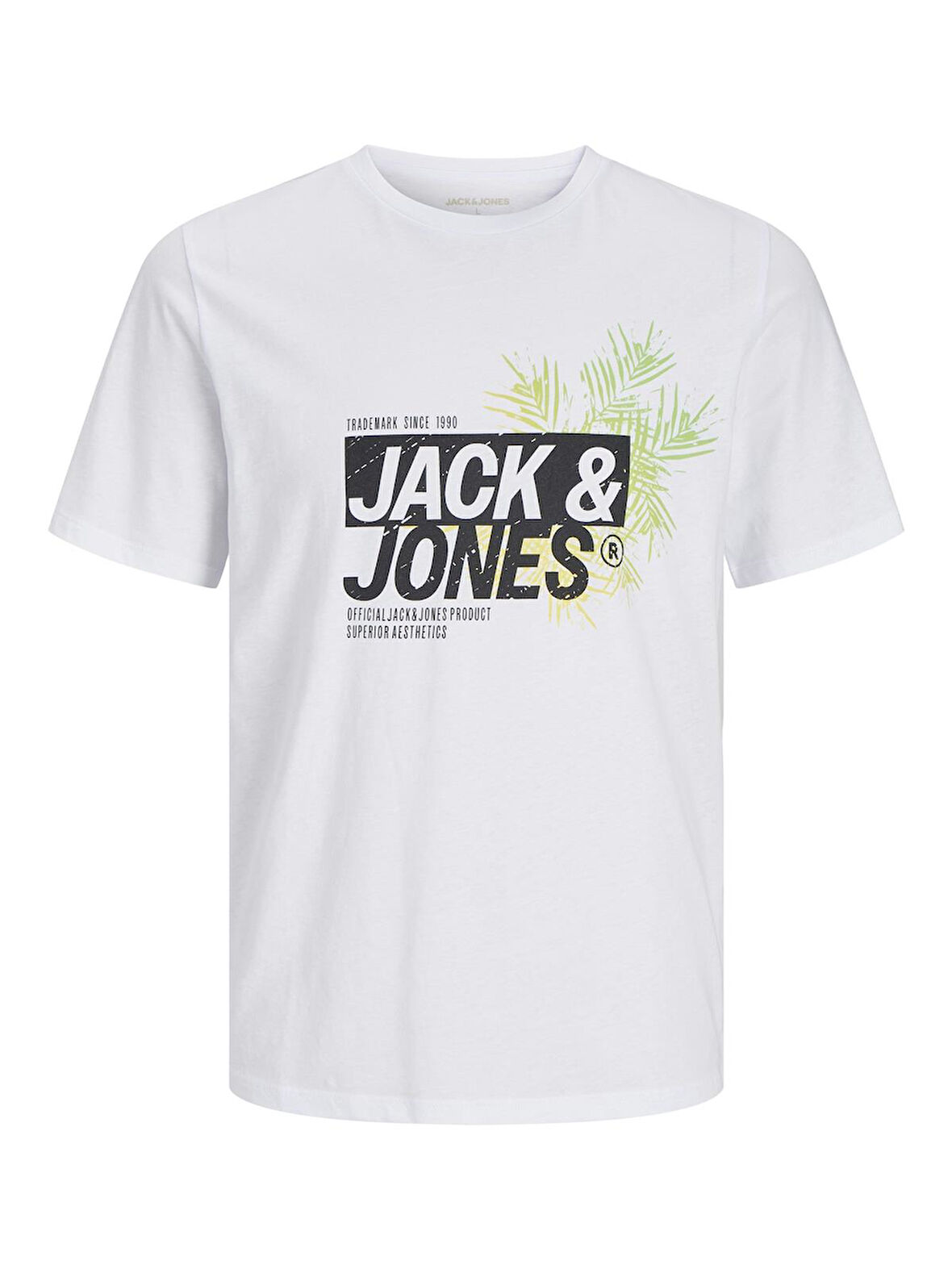 Jack & Jones Erkek Basic Tişört – %100 Pamuk, JJJAXON Modeli 
