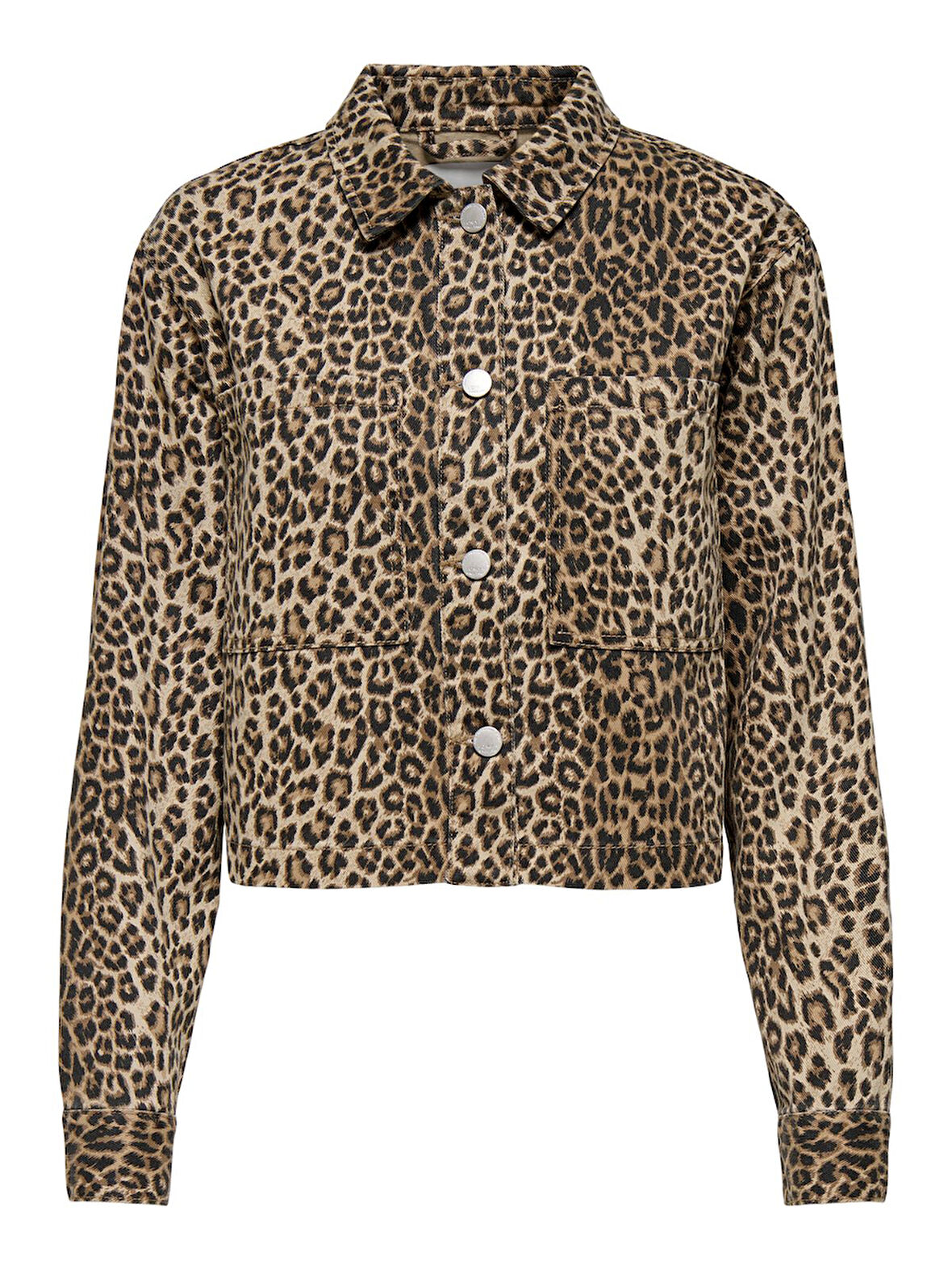 ONLNAOMI AOP JACKET OTW Kadın Kahverengi Ceket - 15347129