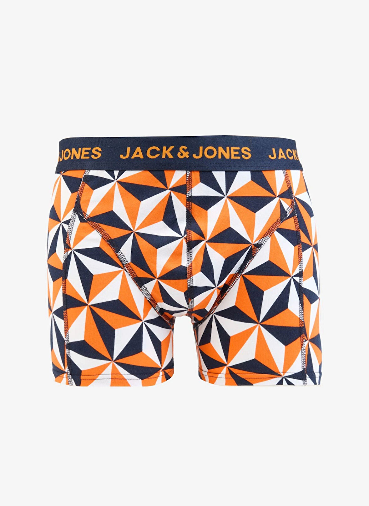 Jack & Jones Turuncu Erkek Boxer 12276167_JACGEOMETRIC GEMS TRUNK TR