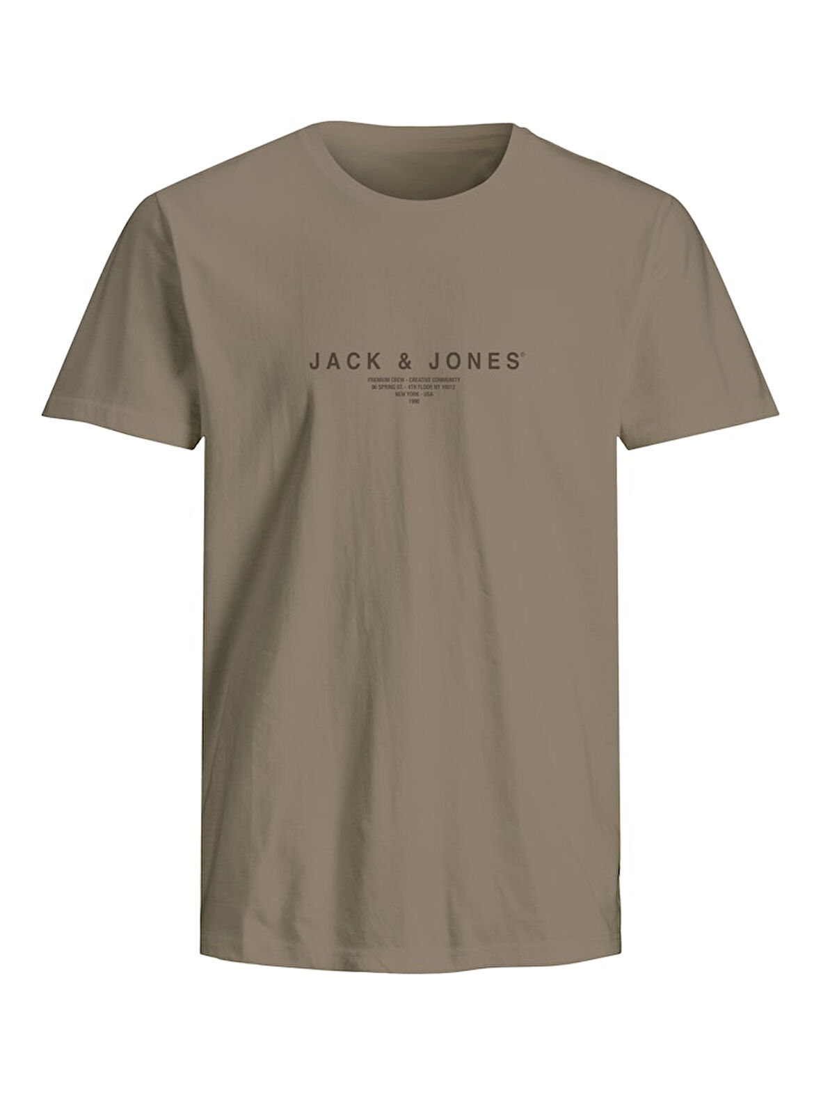 Jack & Jones Erkek Regular Fit Yazılı T-Shirt - 12276646
