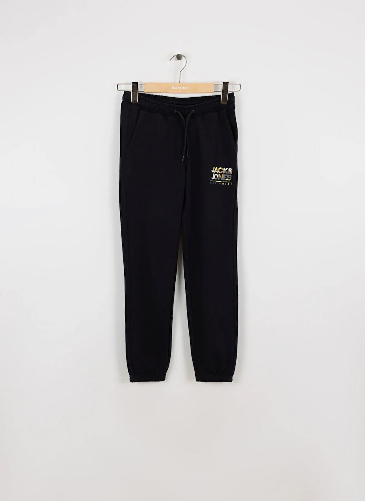Jack & Jones Ankle Paça Siyah Erkek Çocuk Eşofman Altı 12276604