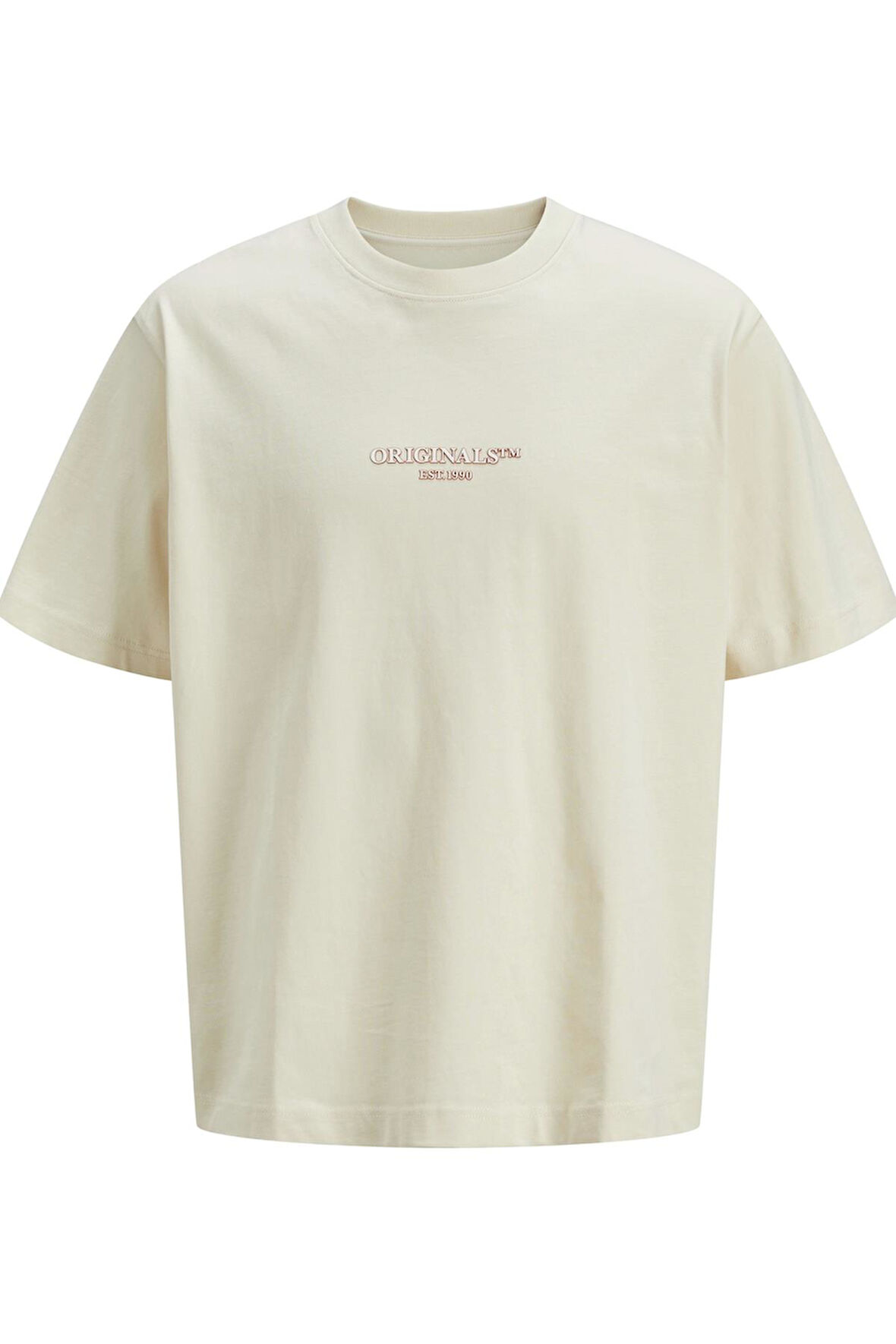 JORISLINGTON MINIMAL BRANDING TEE SS SN KREM