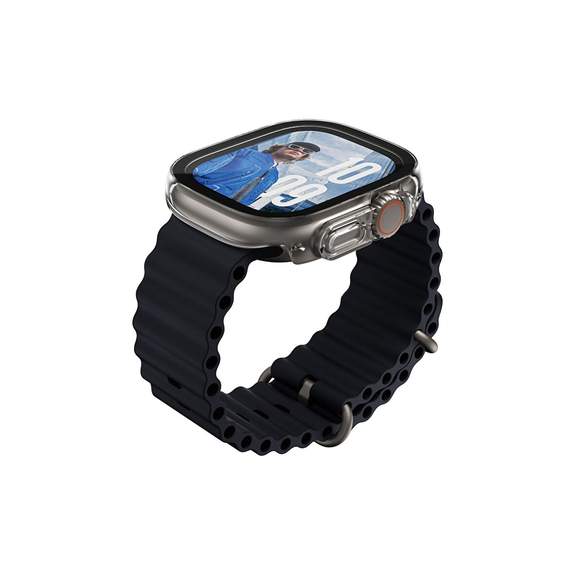 PanzerGlass Apple Watch Ultra 2/Ultra Full Body Slim - Şeffaf