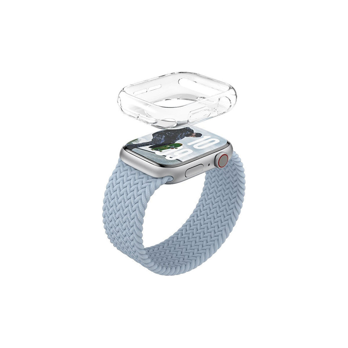 PanzerGlass Apple Watch 42mm TPU Bumper - Şeffaf