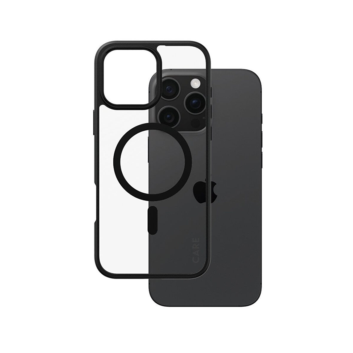 CARE by PanzerGlass iPhone 16 Pro Max Flagship Urban Combat & MagSafe - Siyah Çerçeve Kılıf