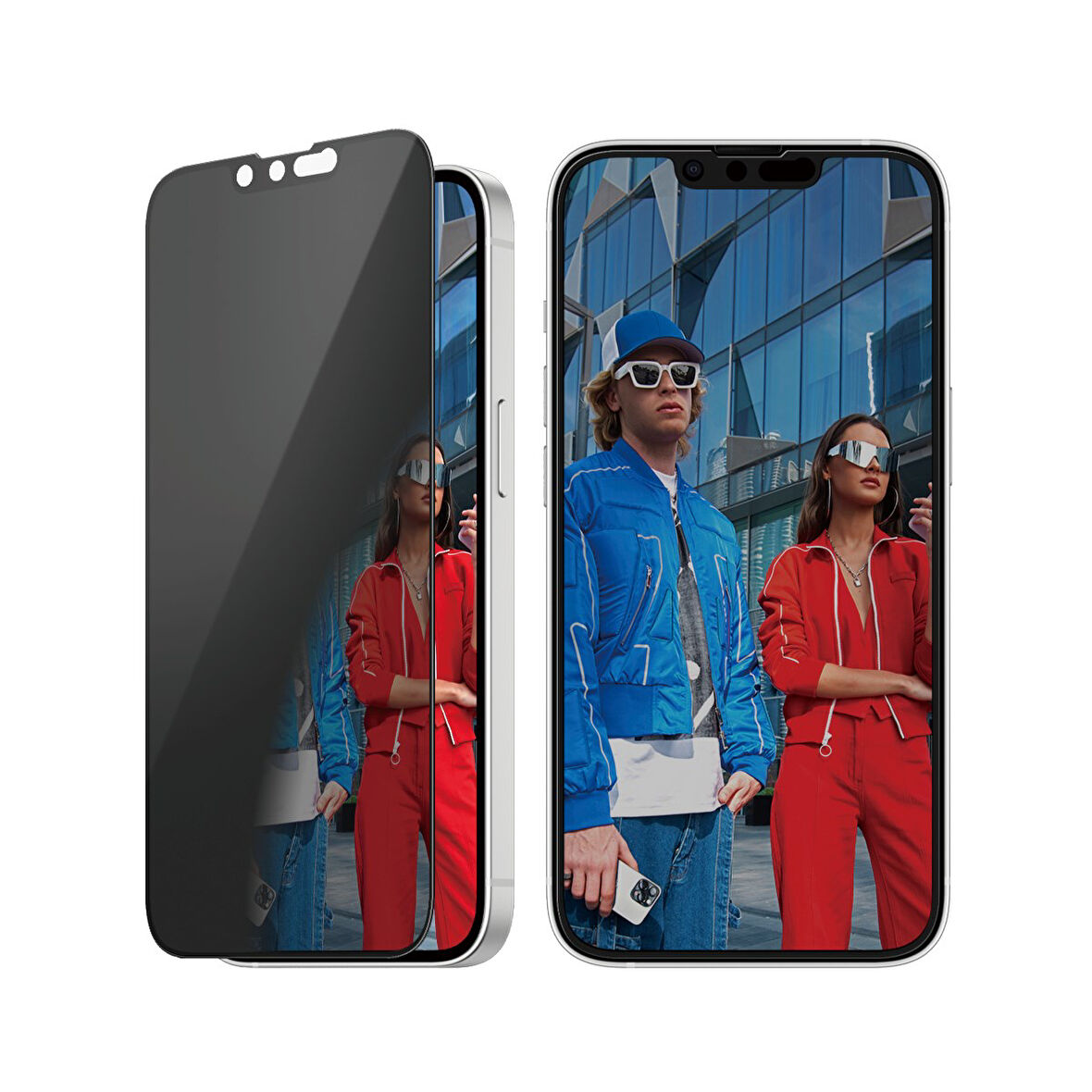 PanzerGlass iPhone 16e | 14 | 13 | 13 Pro  UWF Privacy Ekran Koruyucu