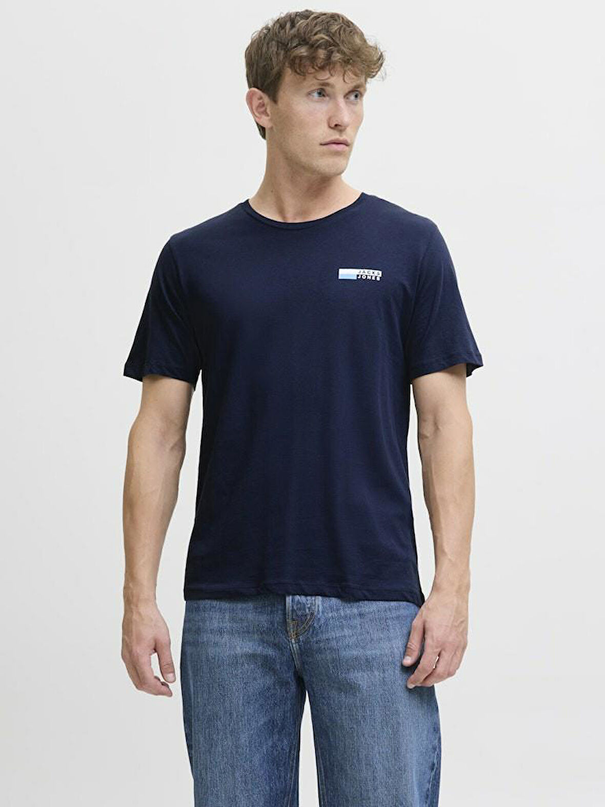 Jack Jones Corp Logo Erkek Tişört 12277925